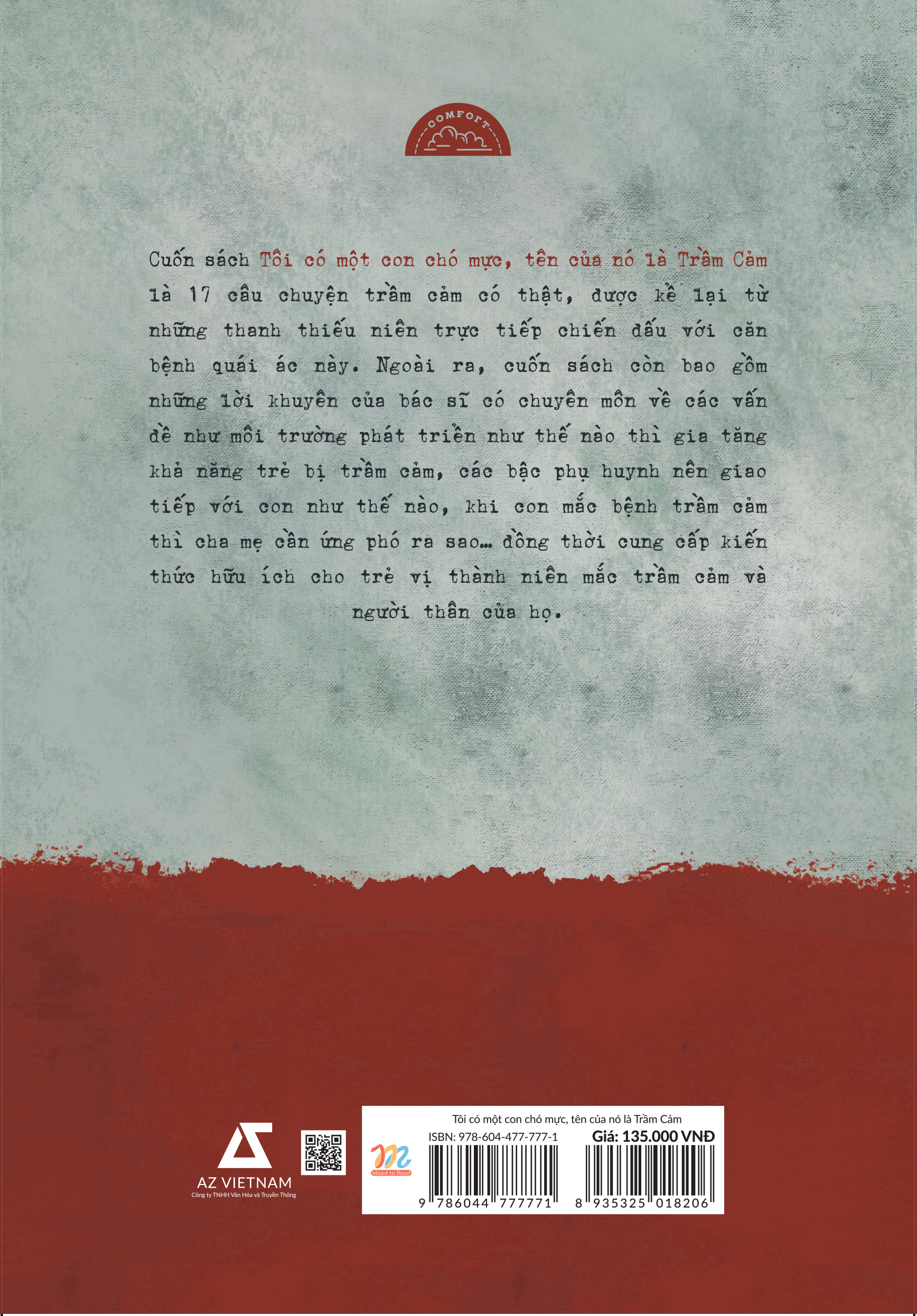 tôi có một con chó mực tên của nó là trầm cảm