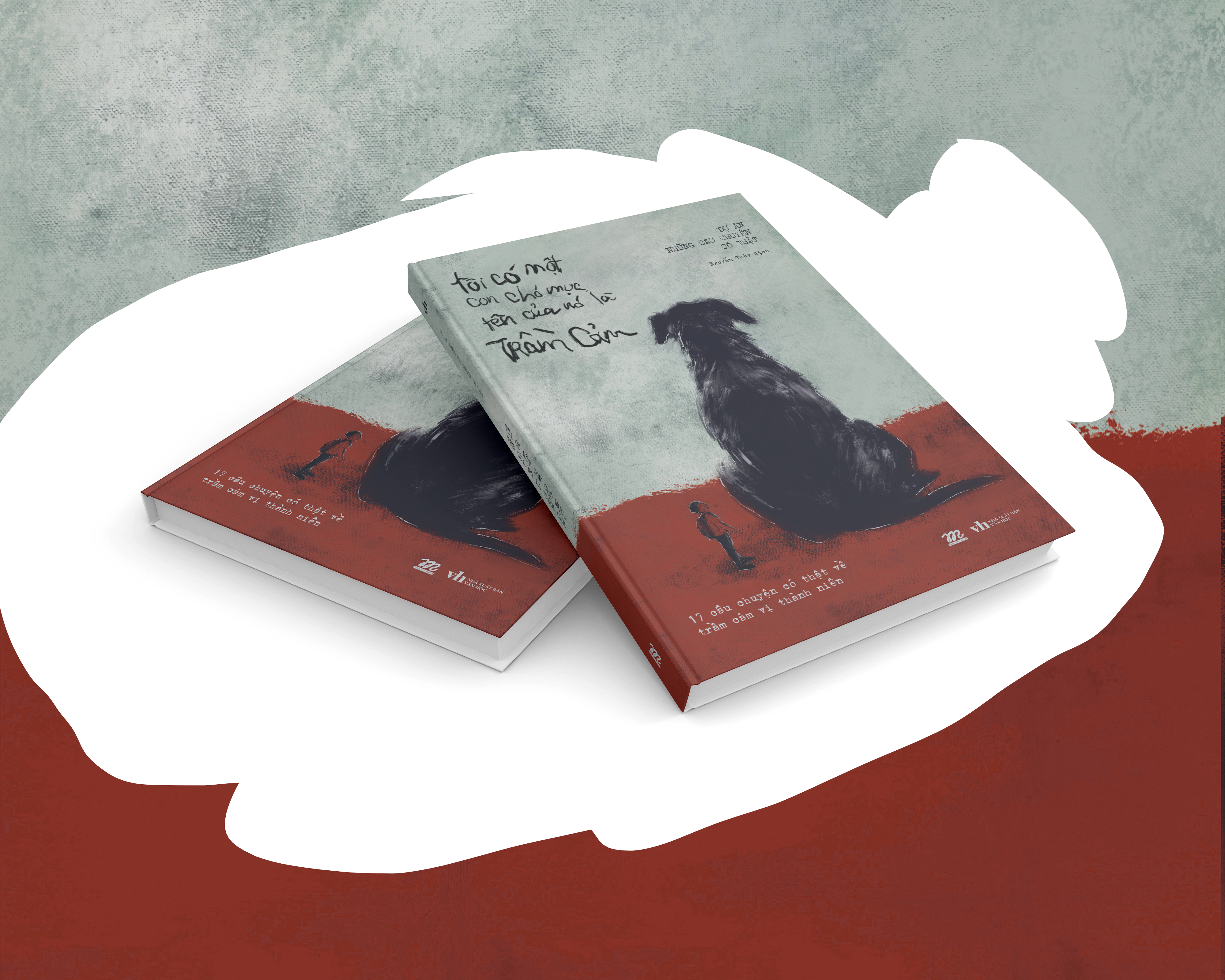 tôi có một con chó mực tên của nó là trầm cảm