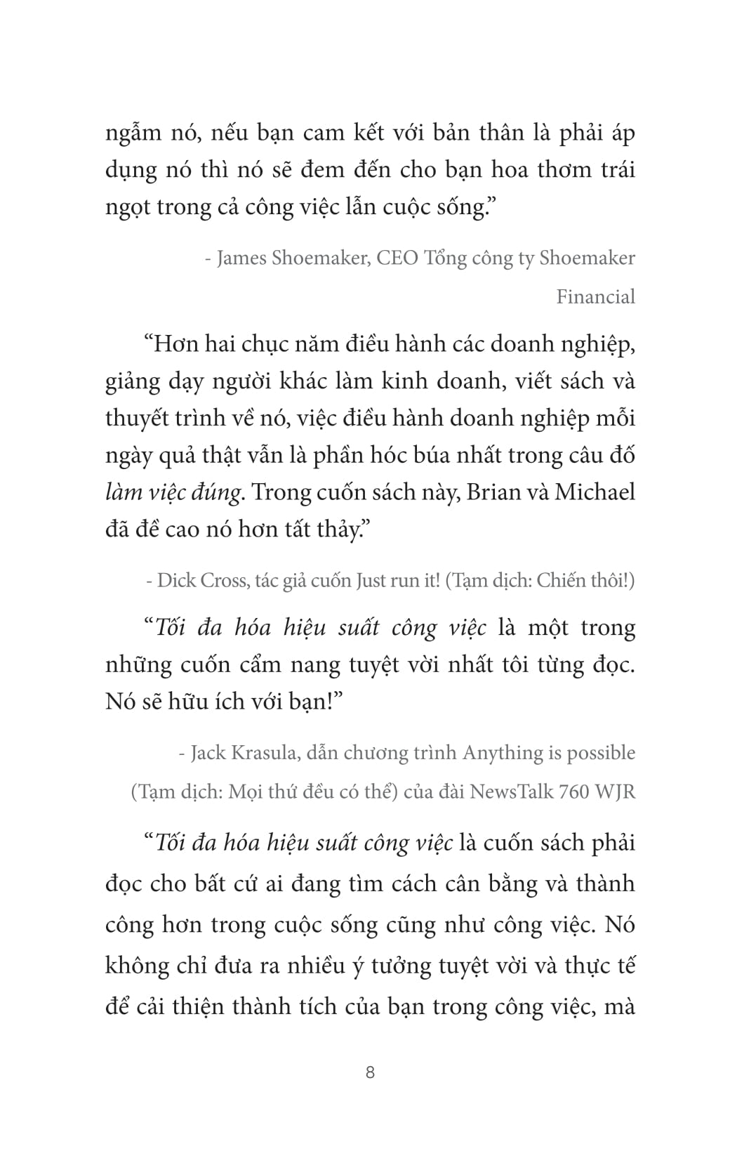 Toi Da Hoa Hieu Suat Cong Viec - Viec 12 Thang Lam Trong 12 Tuan (Tai Ban 2025)