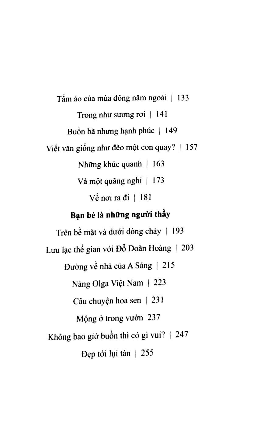 tôi đã trở về trên núi cao