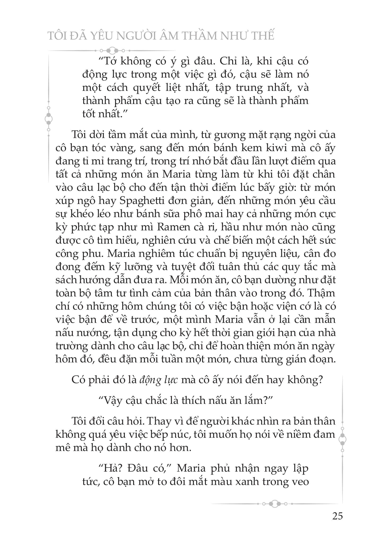 tôi đã yêu người âm thầm như thế