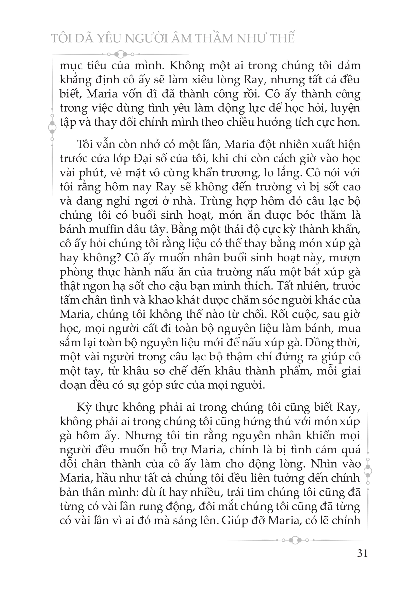 tôi đã yêu người âm thầm như thế