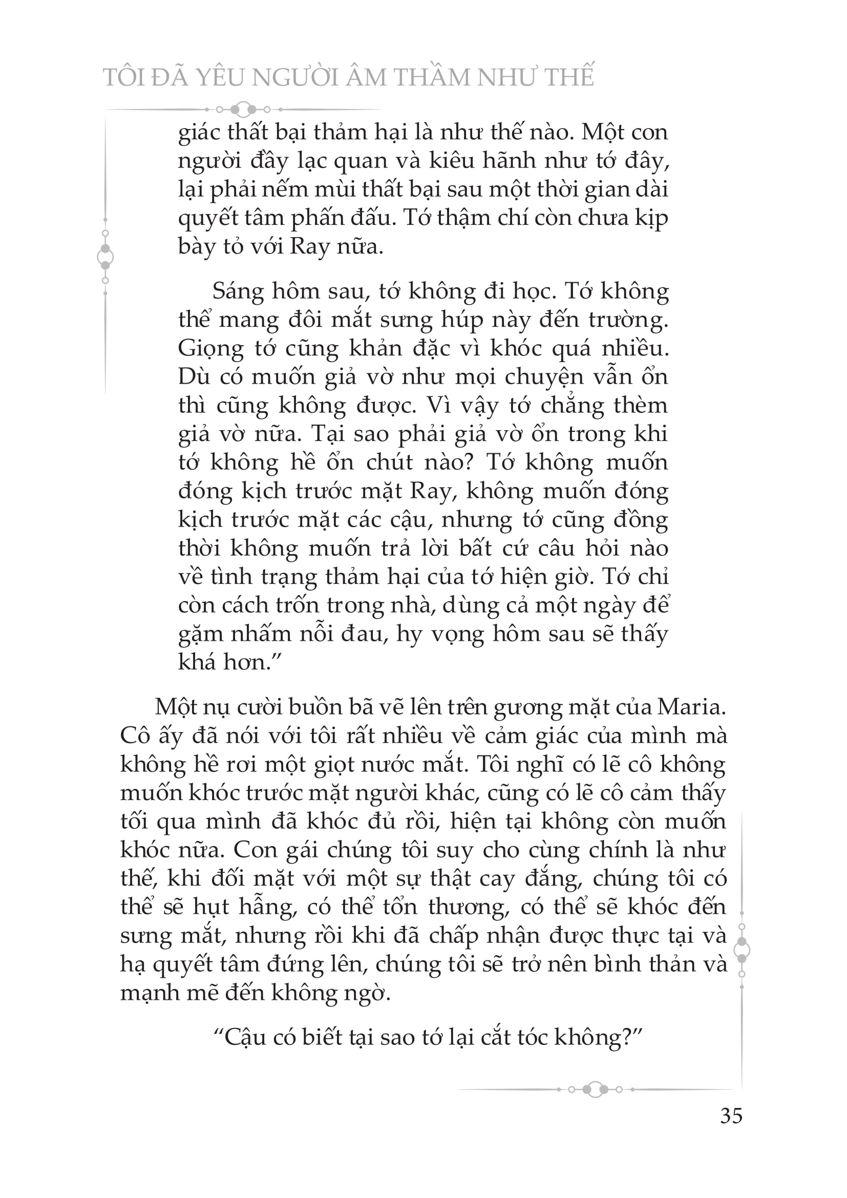 tôi đã yêu người âm thầm như thế