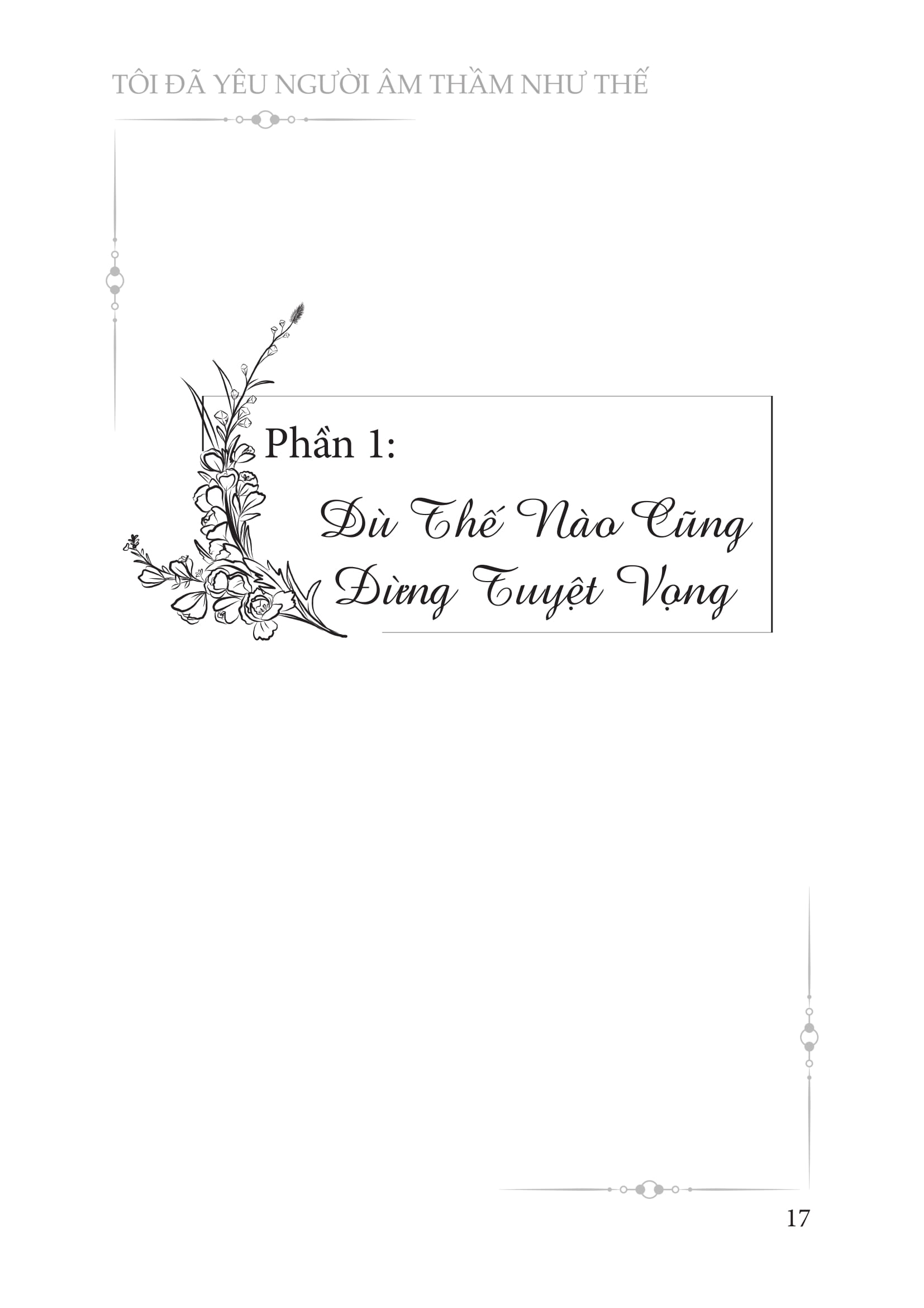 tôi đã yêu người âm thầm như thế