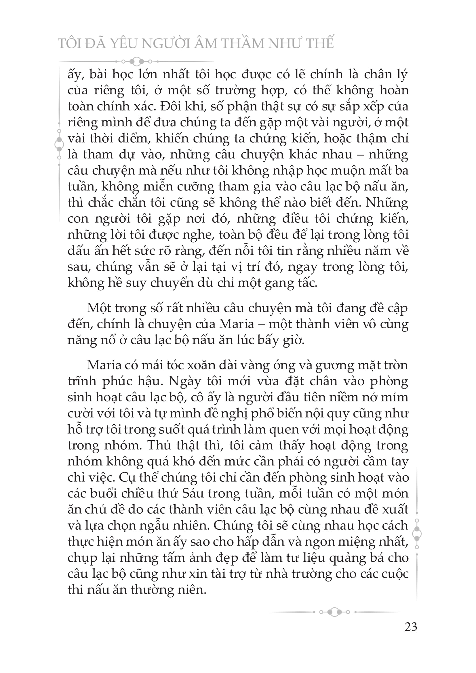 tôi đã yêu người âm thầm như thế