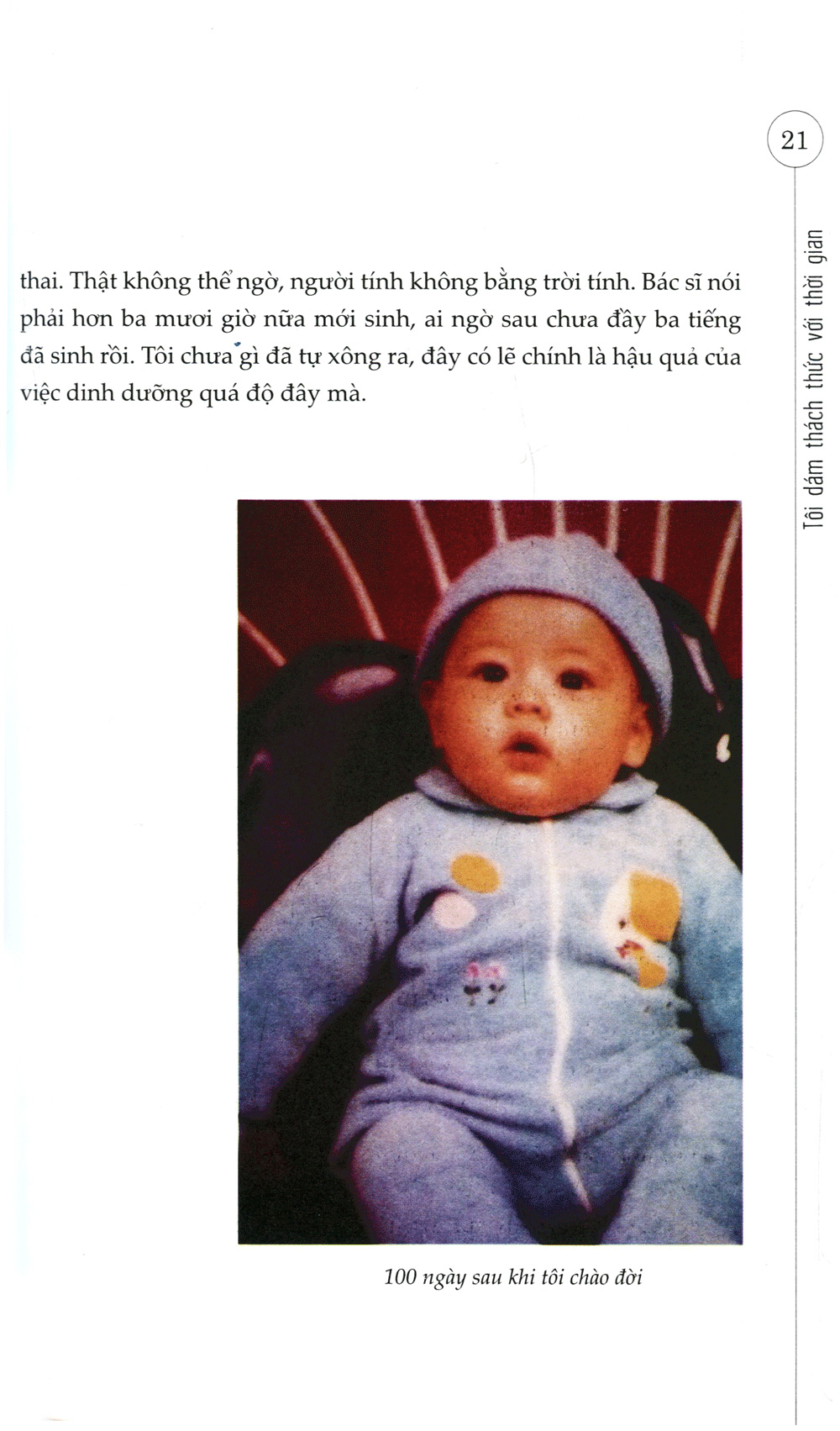 tôi dám thách thức với thời gian