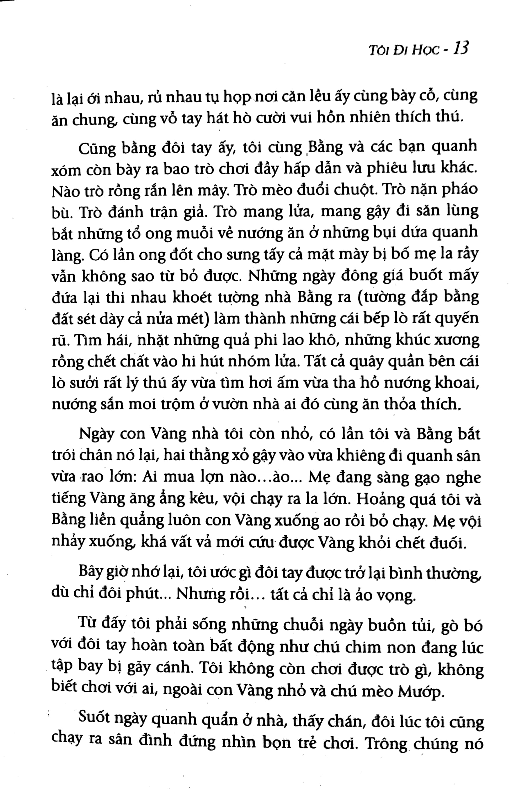 tôi đi học - nguyễn ngọc ký