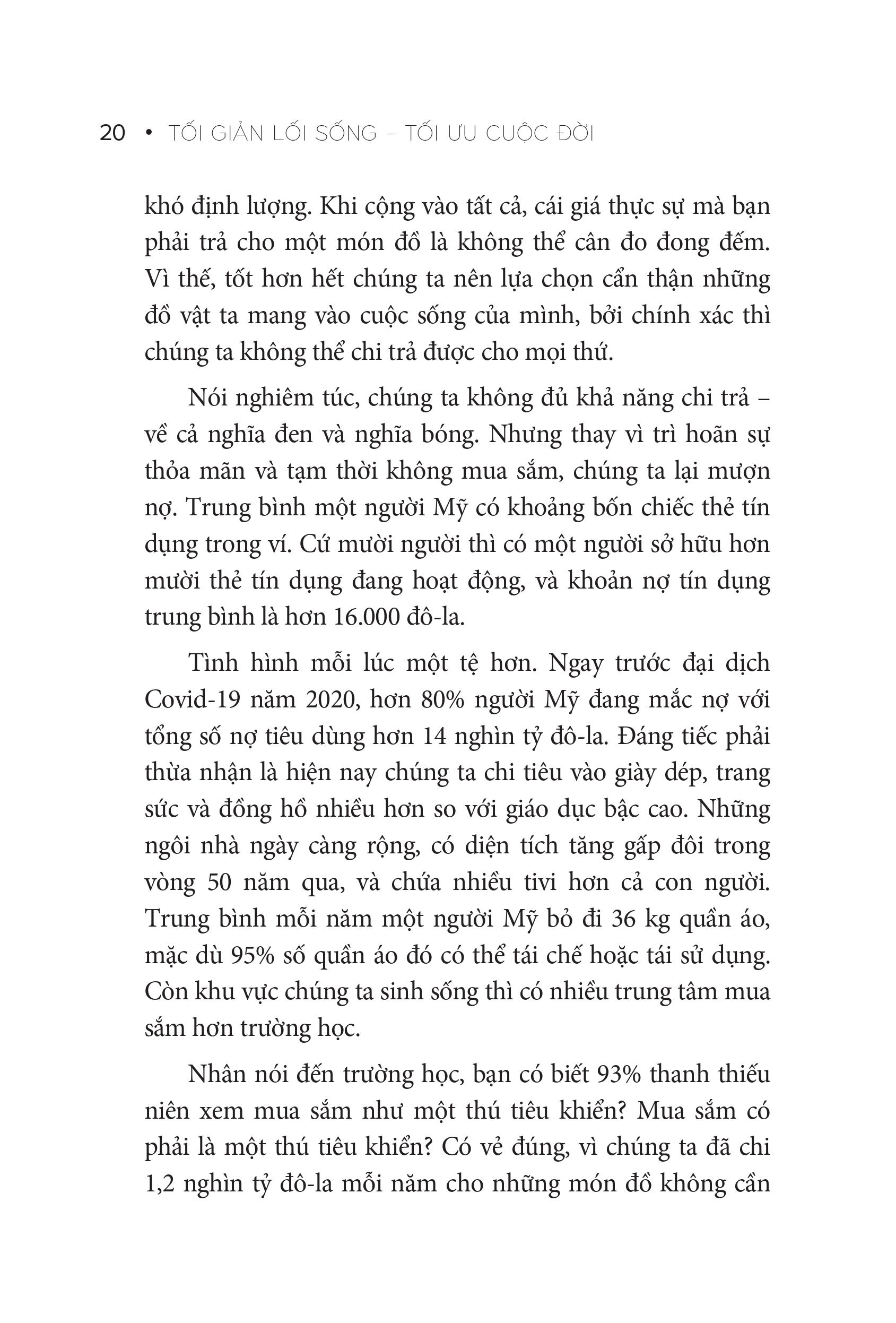 tối giản lối sống tối ưu cuộc đời - 7 trụ cột của cuộc sống hạnh phúc và ý nghĩa