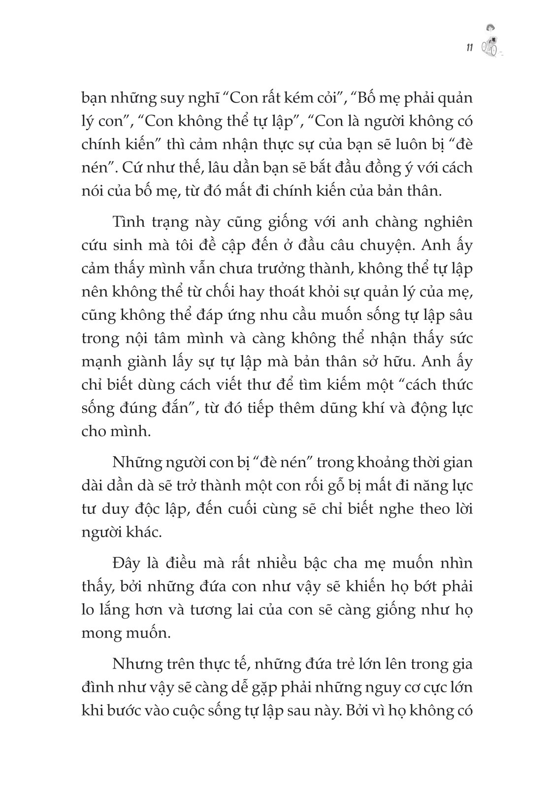 tôi hạnh phúc vì dám sống cuộc đời của riêng mình