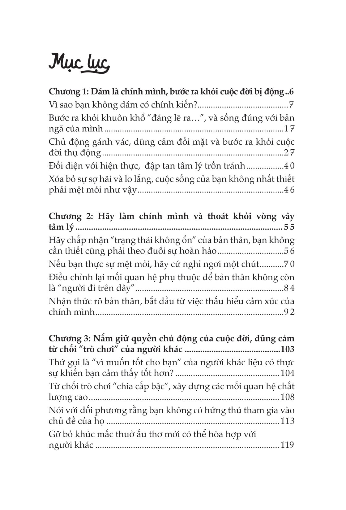 tôi hạnh phúc vì dám sống cuộc đời của riêng mình