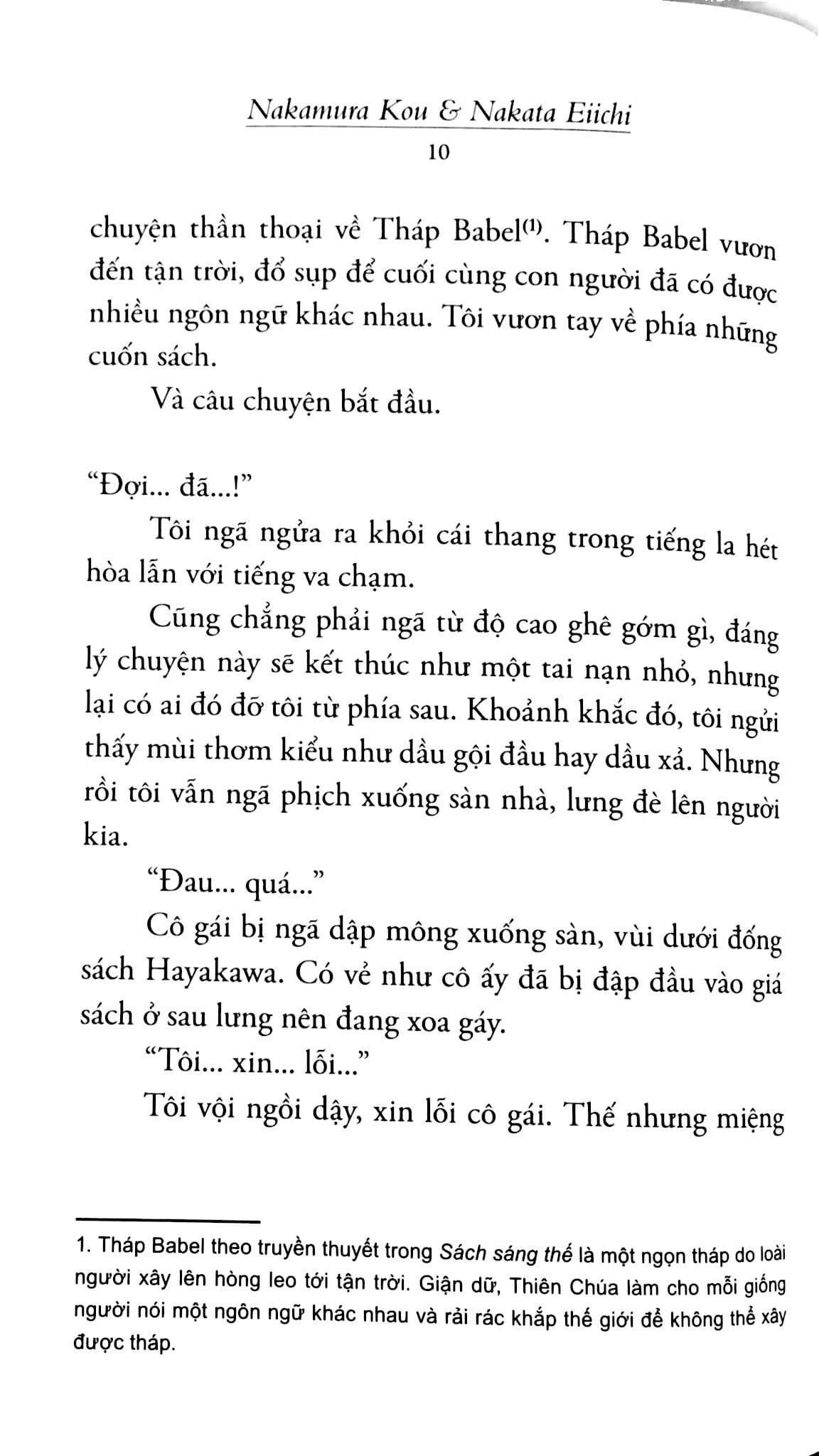 tôi không thể viết tiểu thuyết