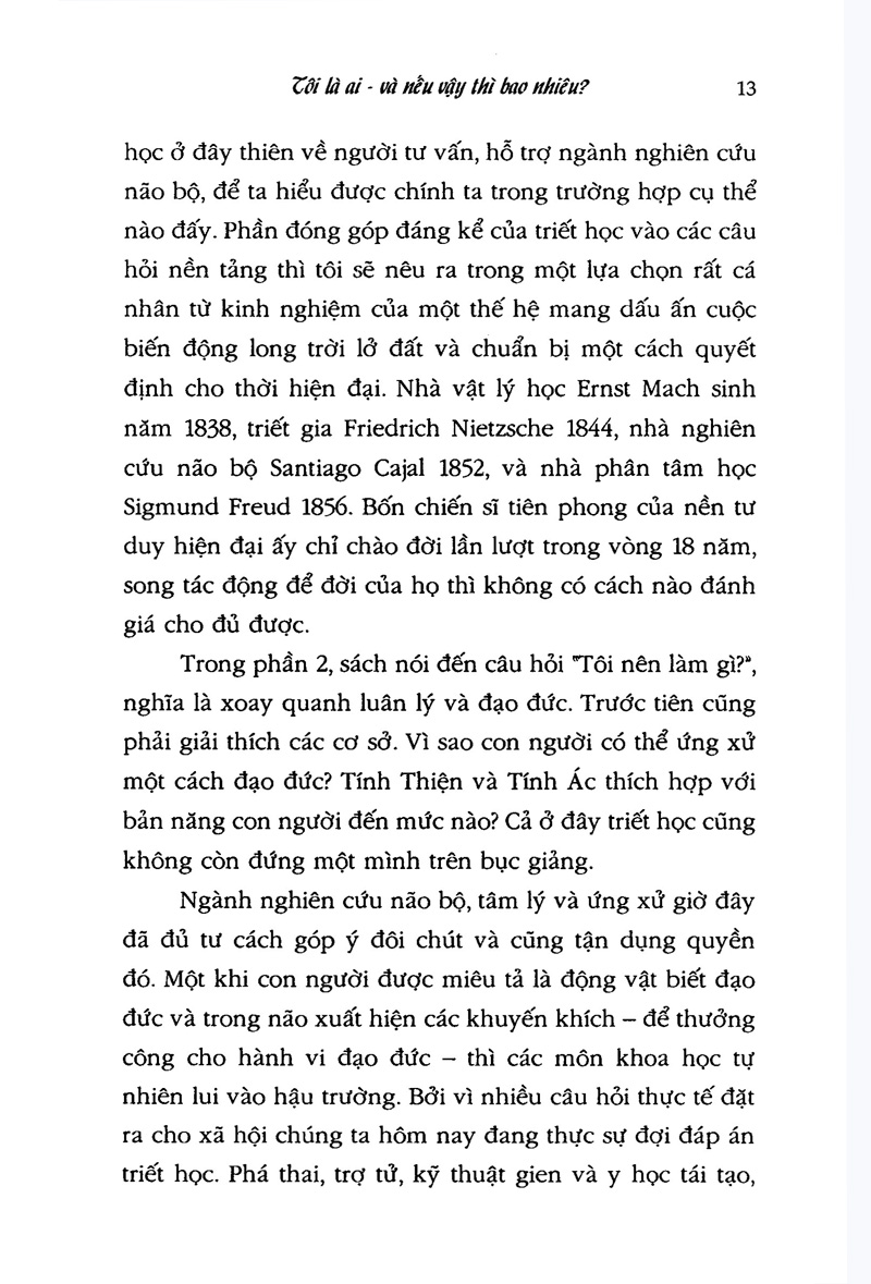 tôi là ai và nếu vậy thì bao nhiêu (tái bản 2018)