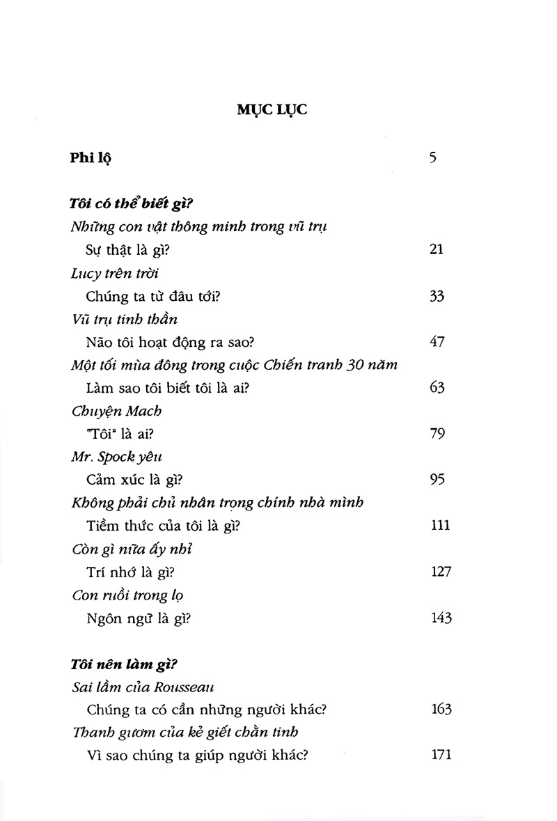tôi là ai và nếu vậy thì bao nhiêu (tái bản 2018)