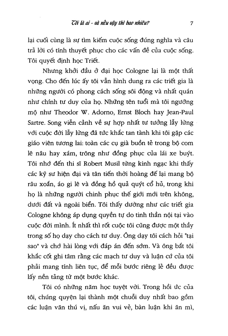 tôi là ai và nếu vậy thì bao nhiêu (tái bản 2018)