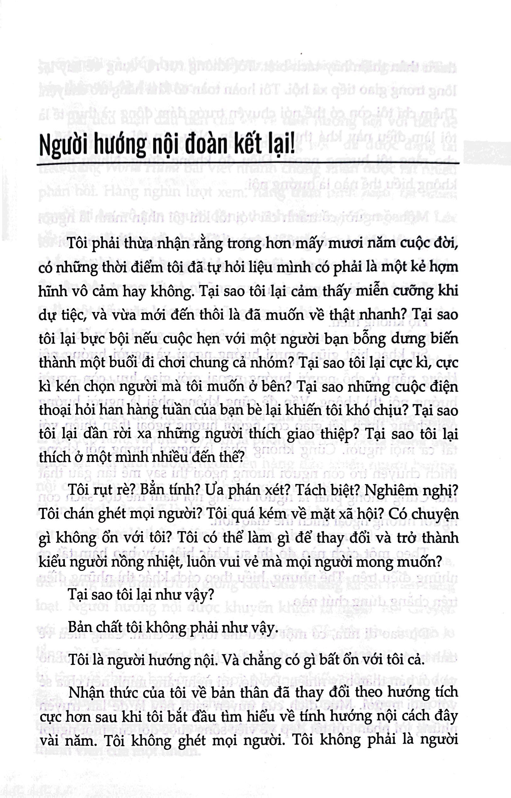 tôi là người hướng nội - sống đời tĩnh lặng giữa thế gian ồn ã