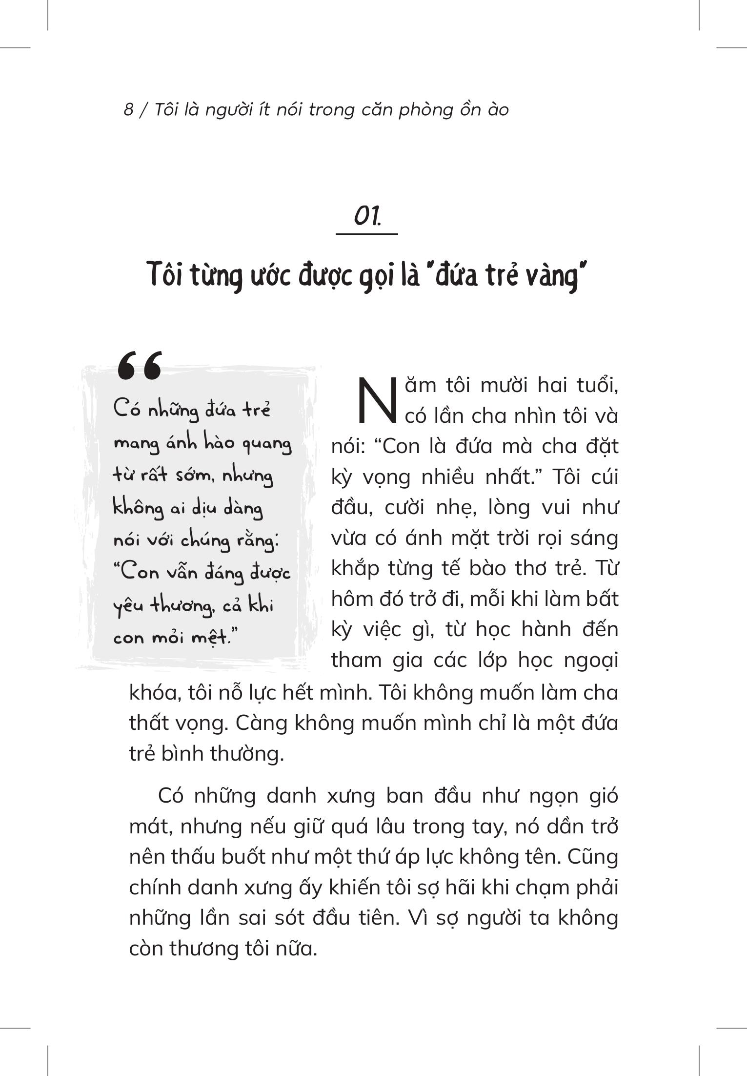 Tôi Là Người Ít Nói Trong Căn Phòng Ồn Ào