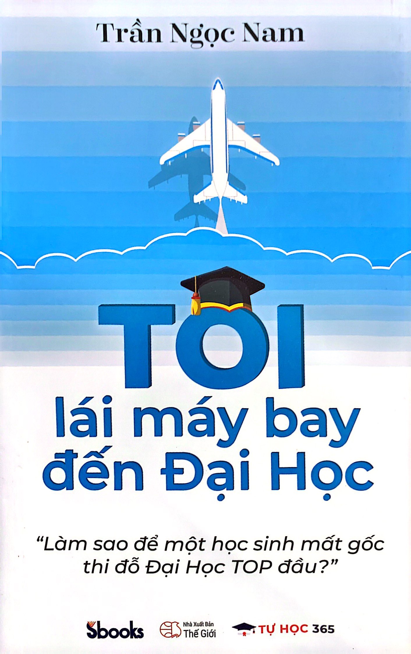 tôi lái máy bay đến đại học