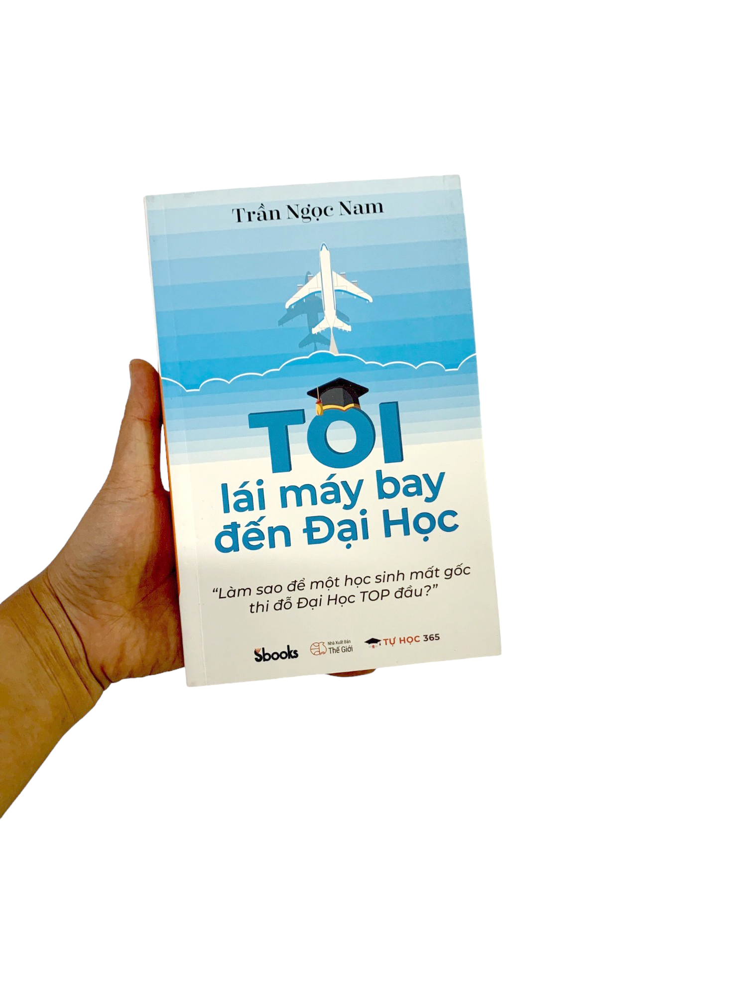 tôi lái máy bay đến đại học