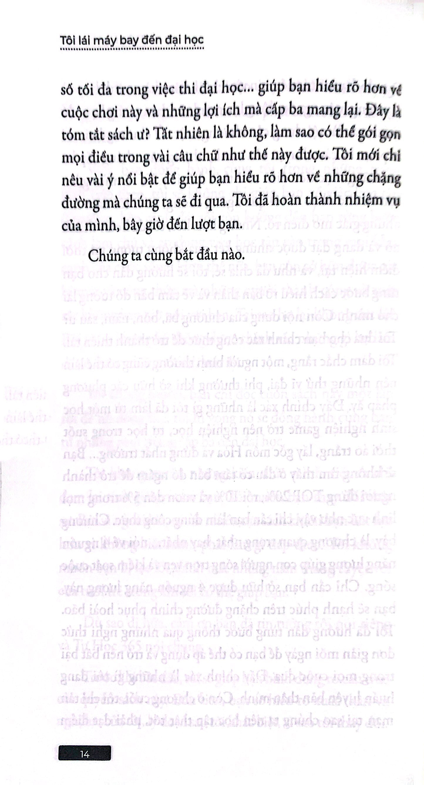 tôi lái máy bay đến đại học - làm sao để một học sinh mất gốc thi đỗ đại học top đầu?
