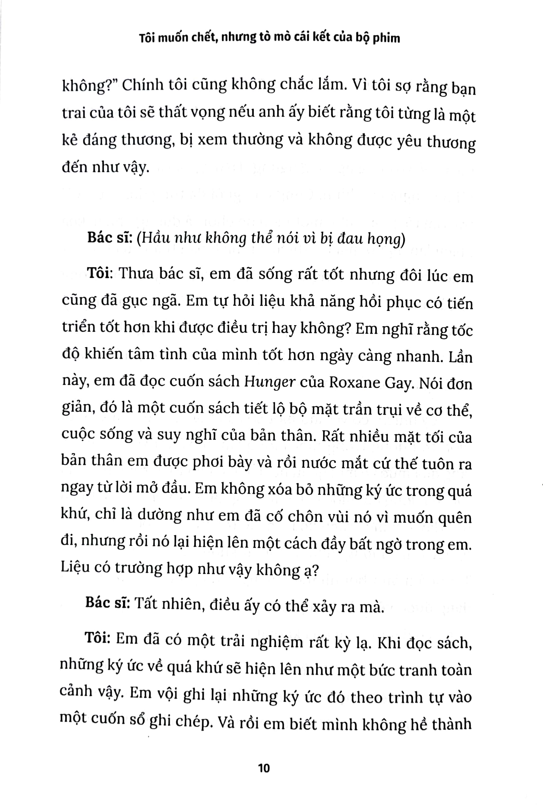 tôi muốn chết, nhưng tò mò cái kết của bộ phim