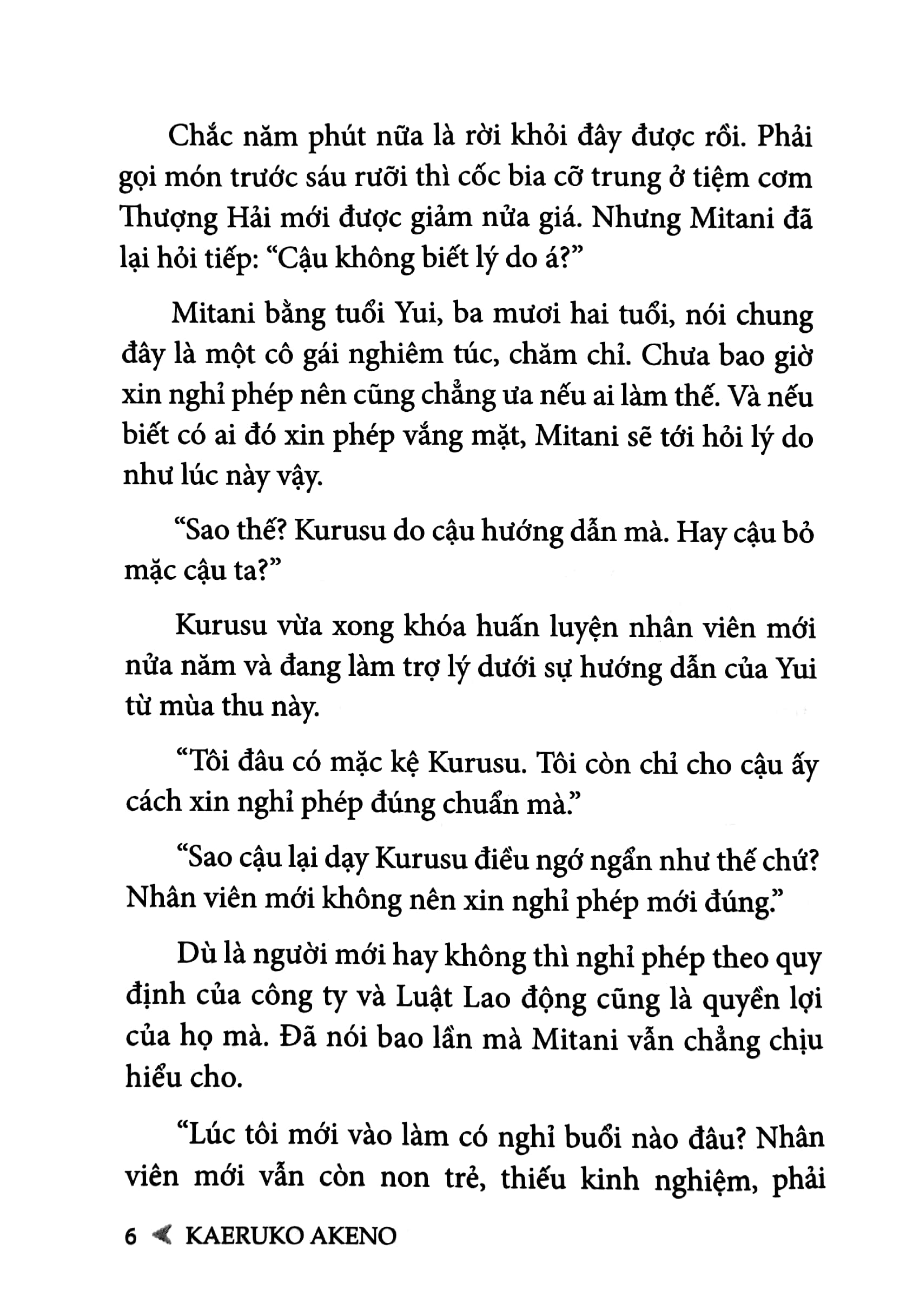 tôi muốn tan làm đúng giờ