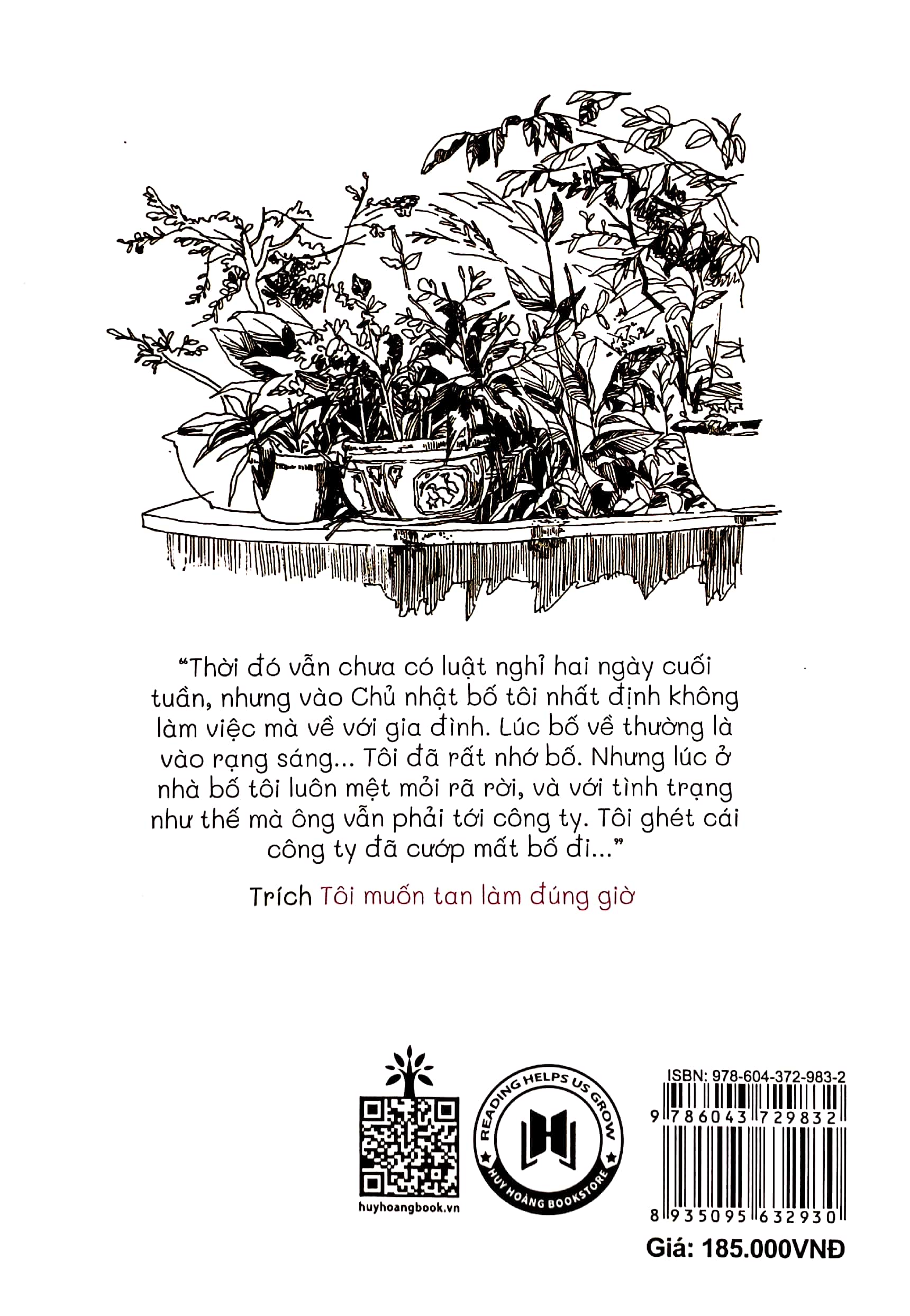 tôi muốn tan làm đúng giờ