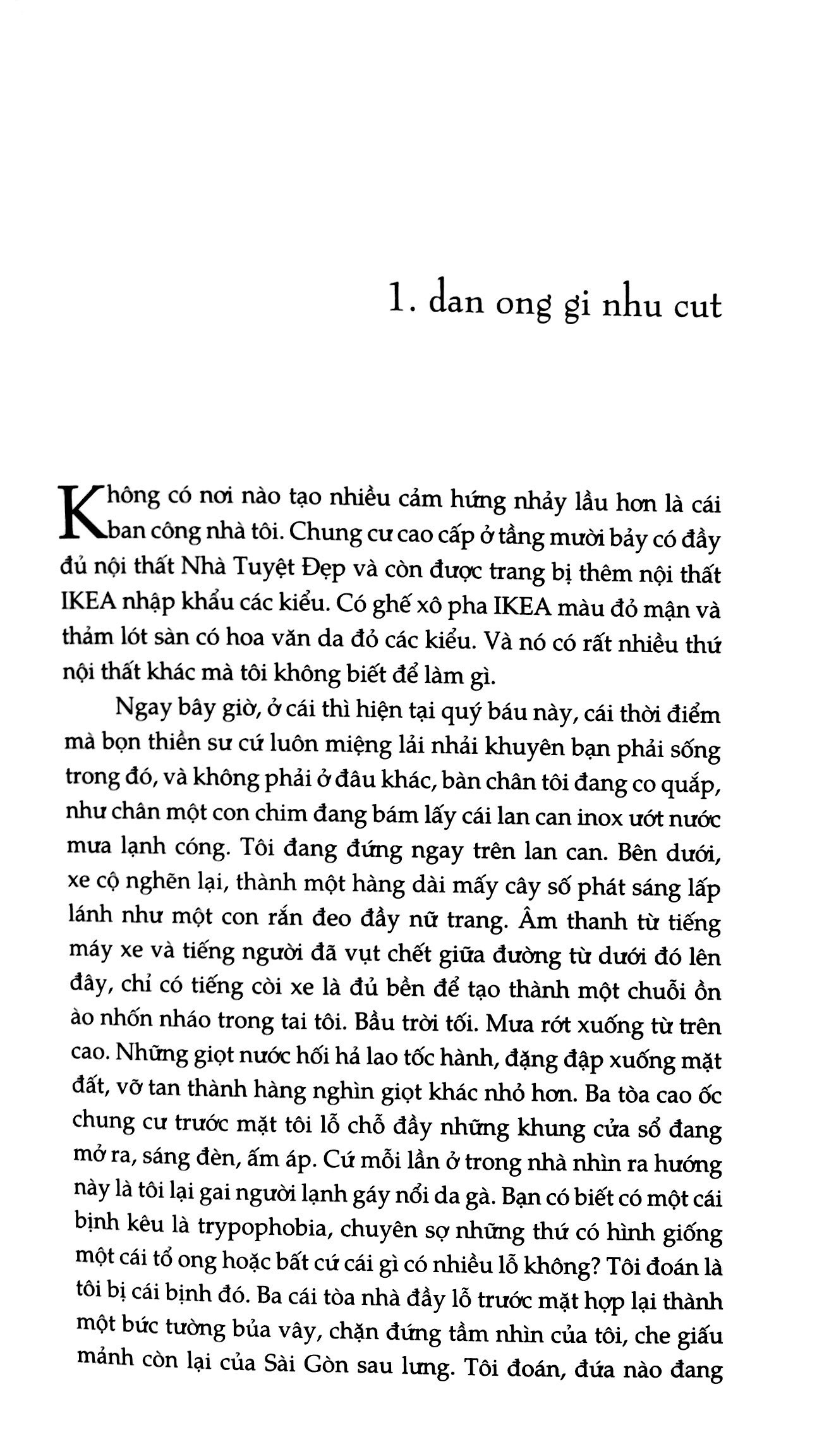 tôi ngồi đây chờ cơn bão tới