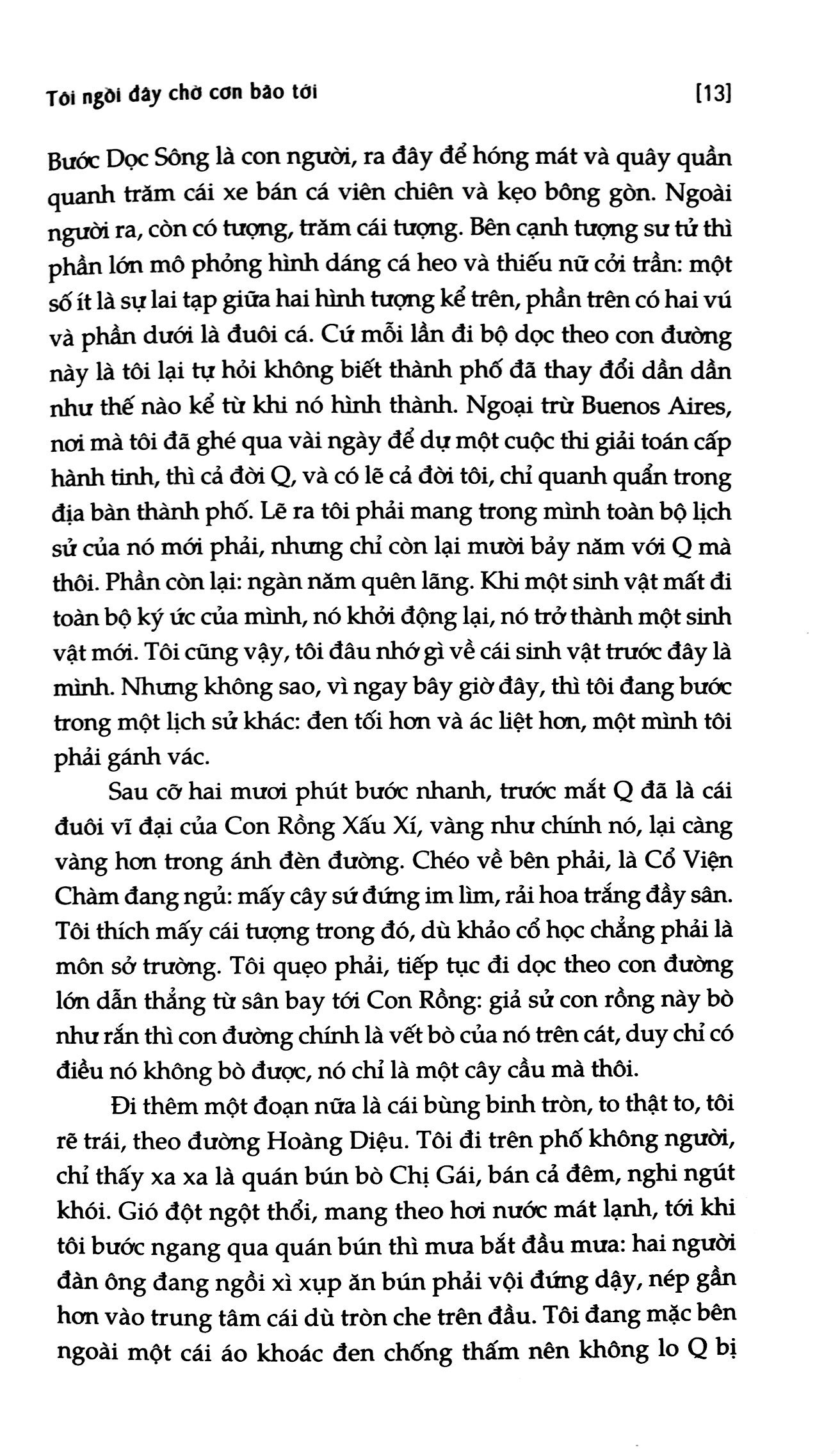 tôi ngồi đây chờ cơn bão tới