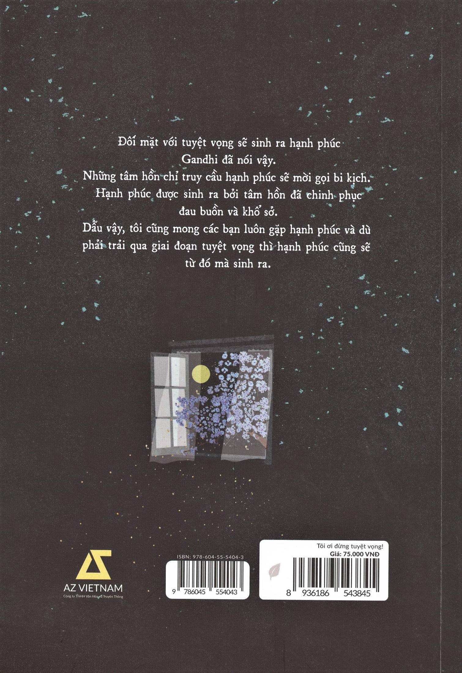 tôi ơi đừng tuyệt vọng!