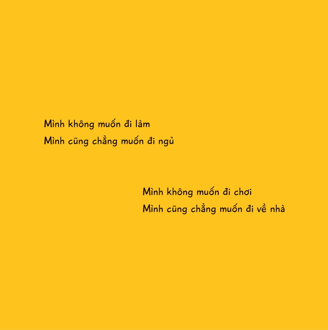 tôi quyết định yêu thích chính mình