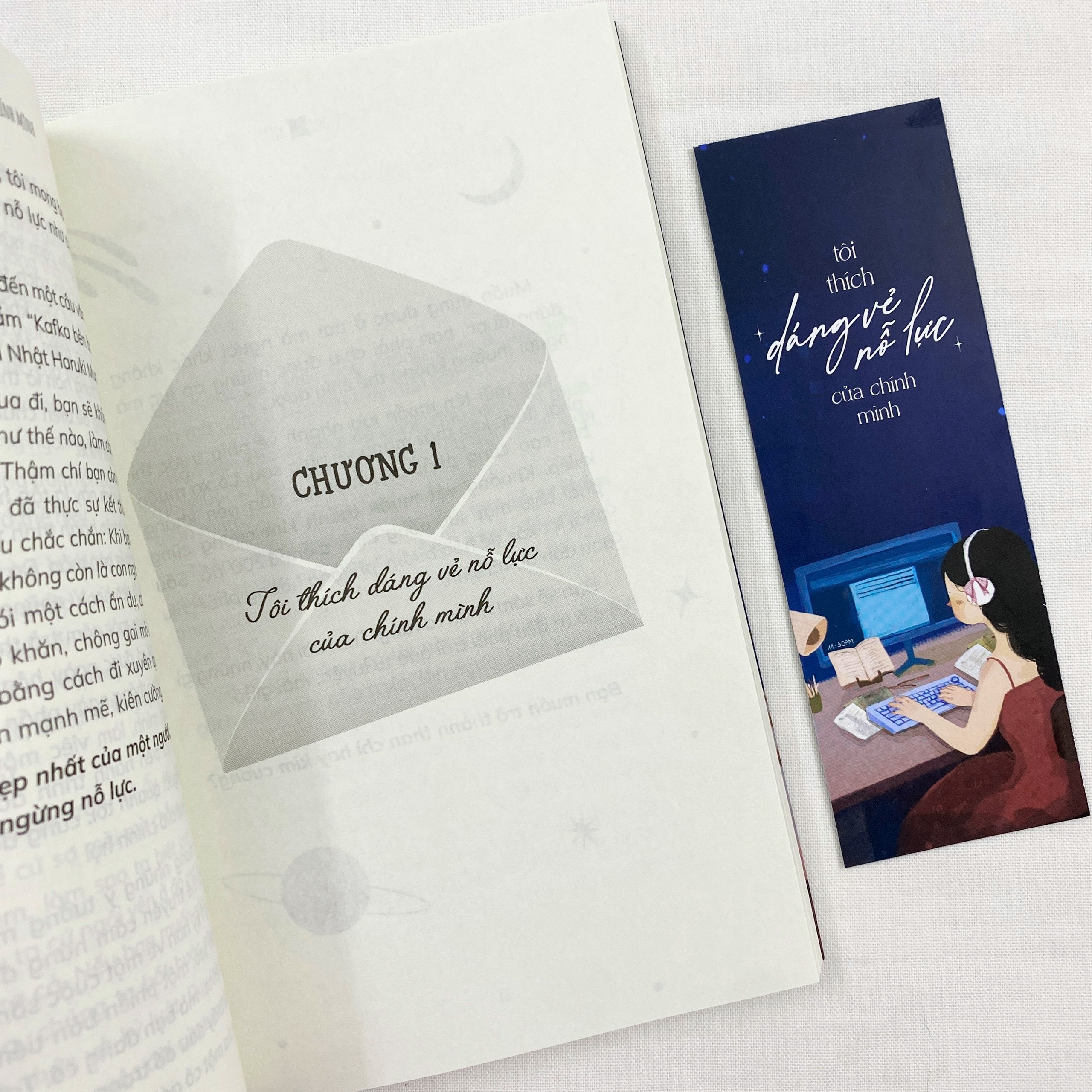 tôi thích dáng vẻ nỗ lực của chính mình