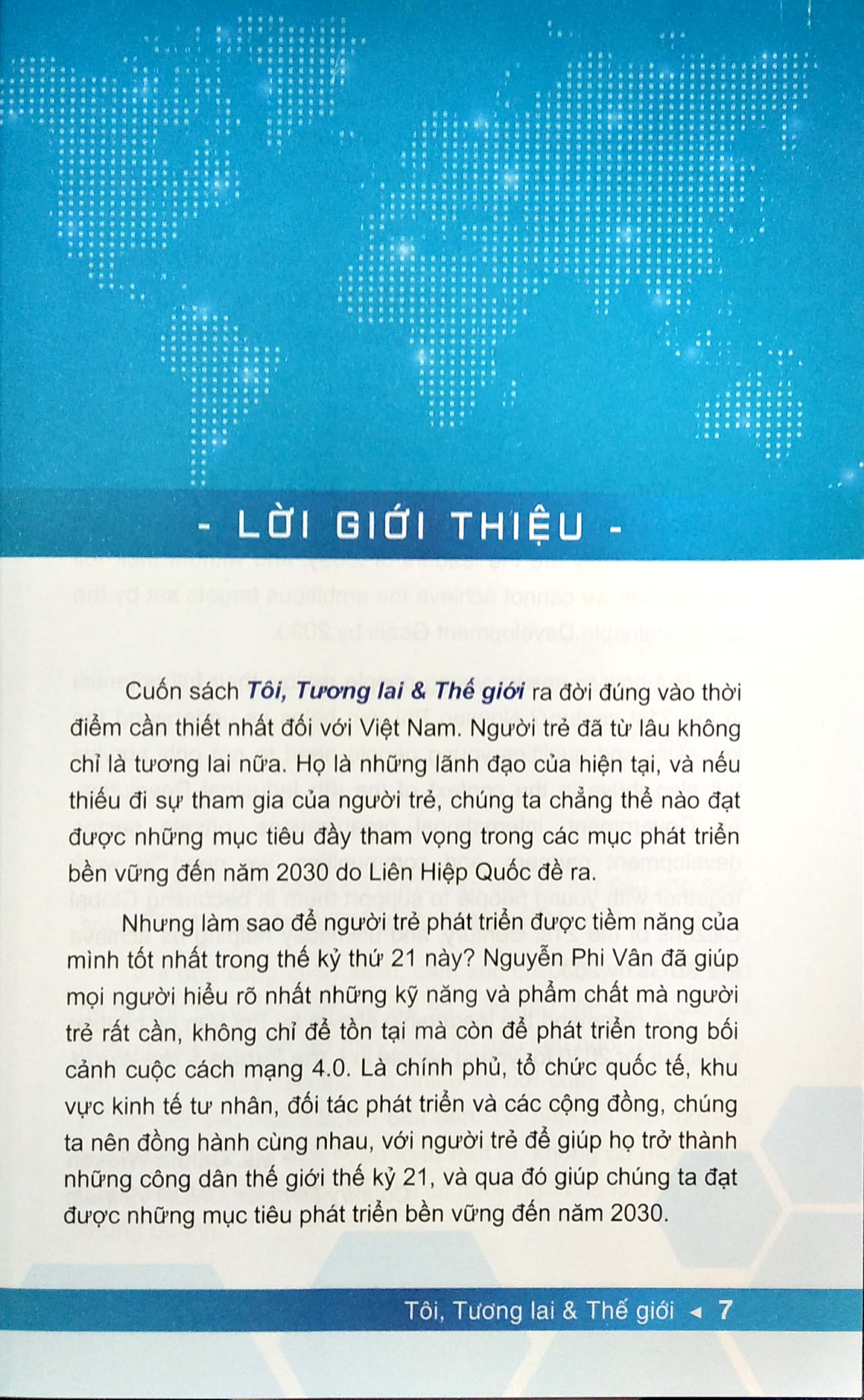 tôi, tương lai và thế giới
