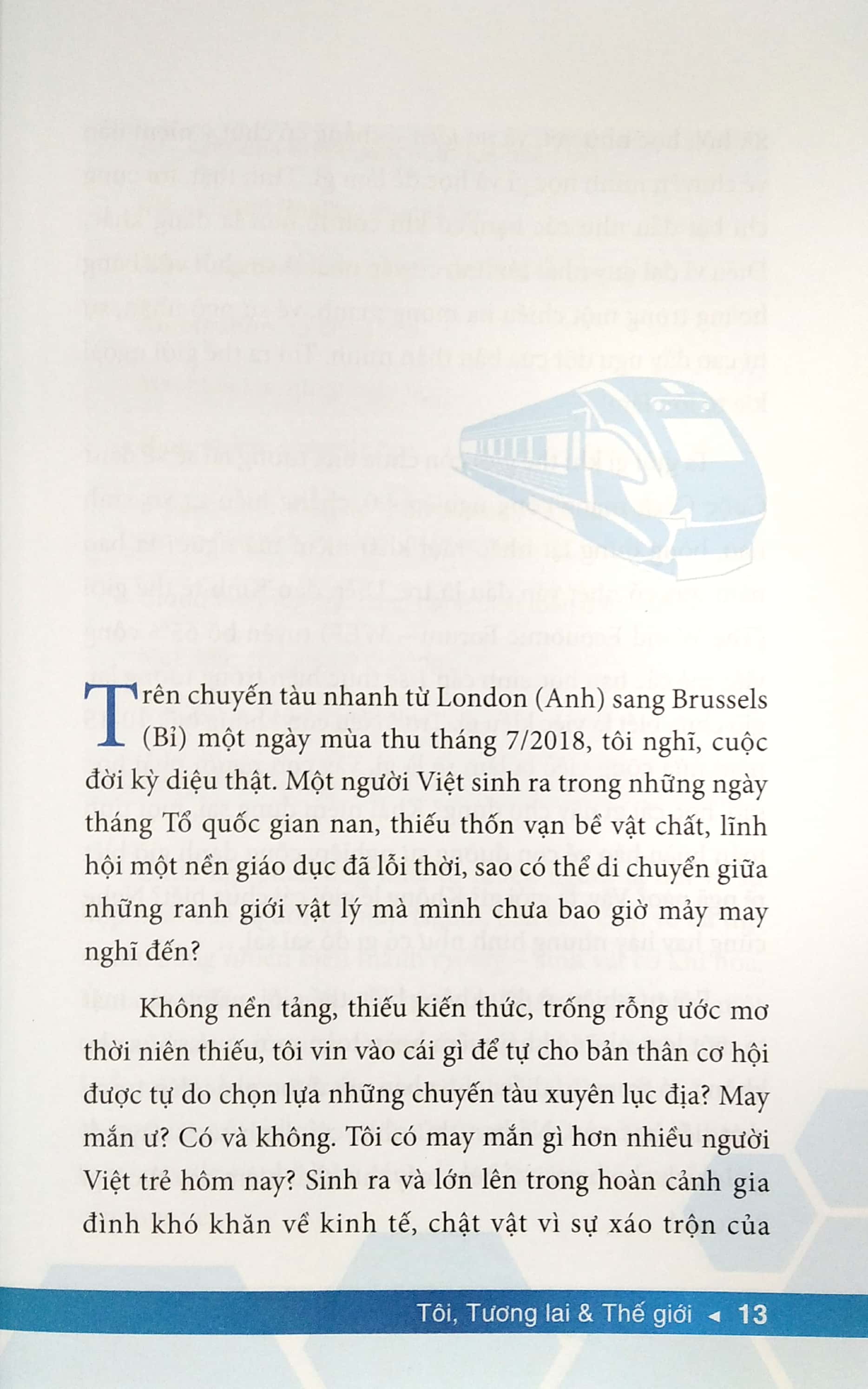 tôi, tương lai và thế giới