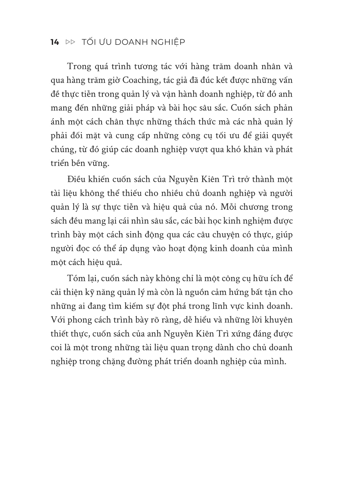 tối ưu doanh nghiệp - đột phá cùng business coach