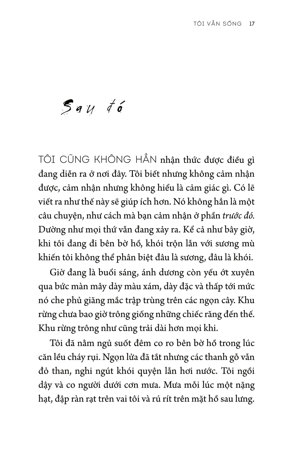 tôi vẫn sống - i am still alive