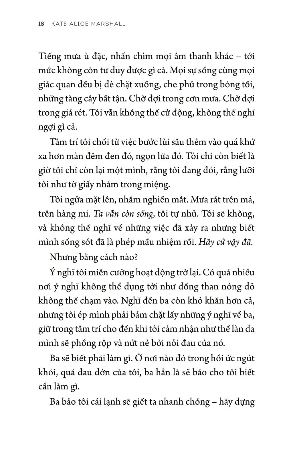 tôi vẫn sống - i am still alive