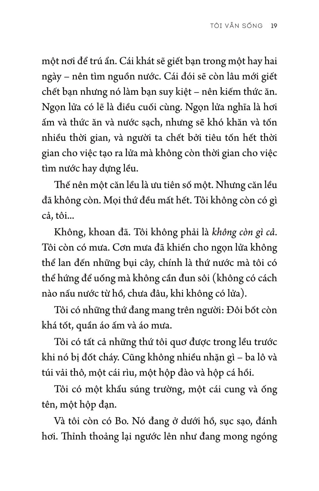 tôi vẫn sống - i am still alive