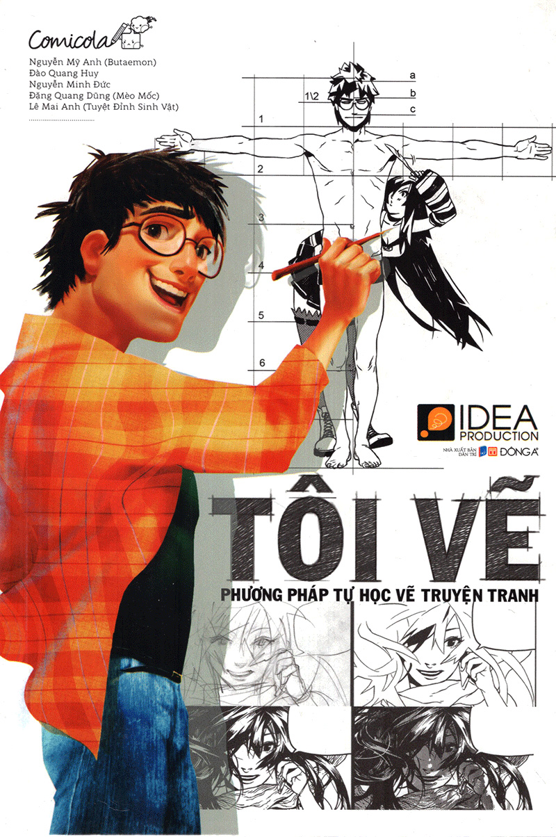 tôi vẽ - phương pháp tự học vẽ truyện tranh