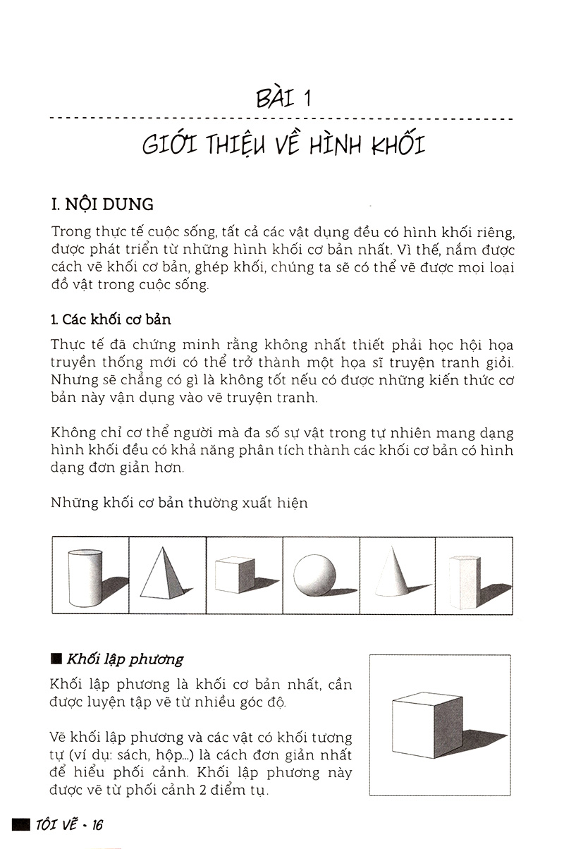 tôi vẽ - phương pháp tự học vẽ truyện tranh