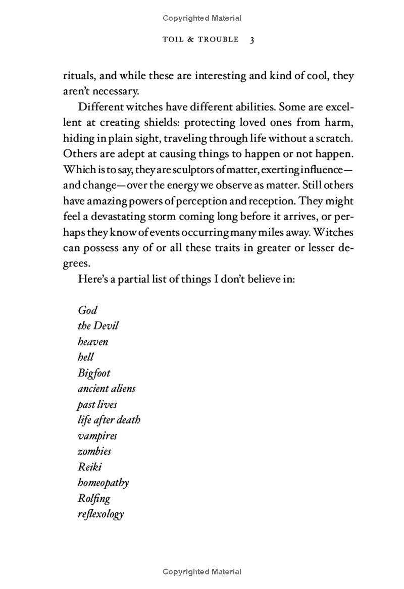 toil & trouble: a memoir