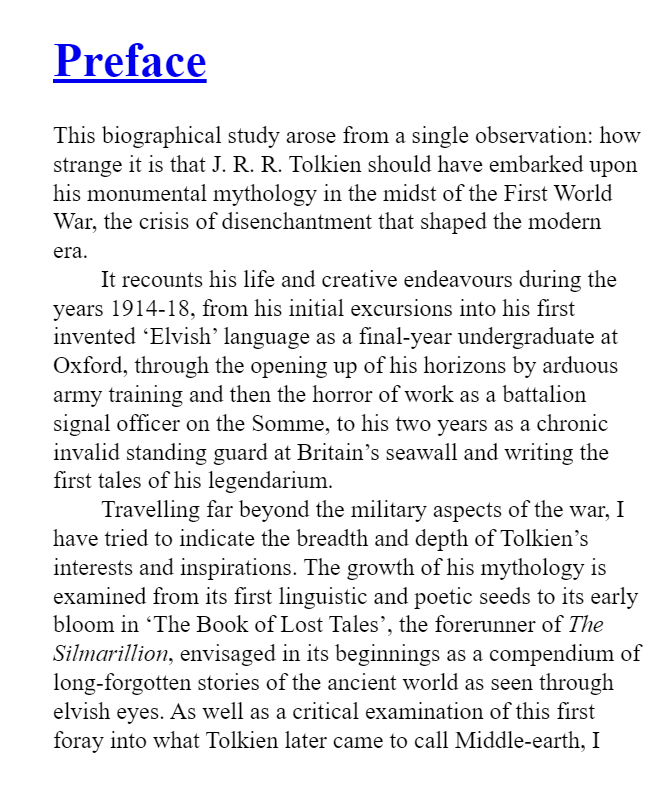 tolkien and the great war: the threshold of middle-earth