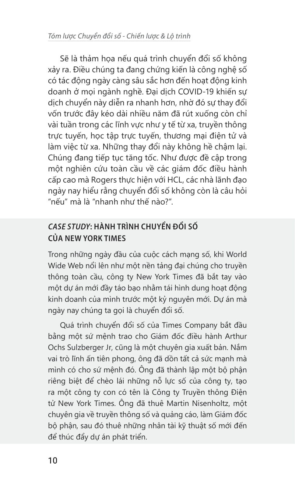 tóm lược chuyển đổi số - chiến lược và lộ trình