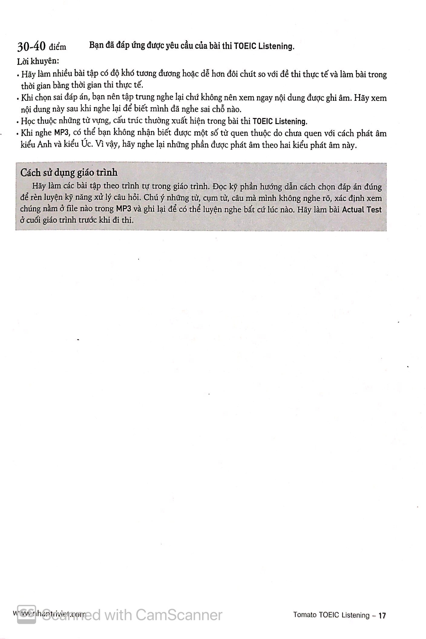 tomato toeic listening (kèm cd)