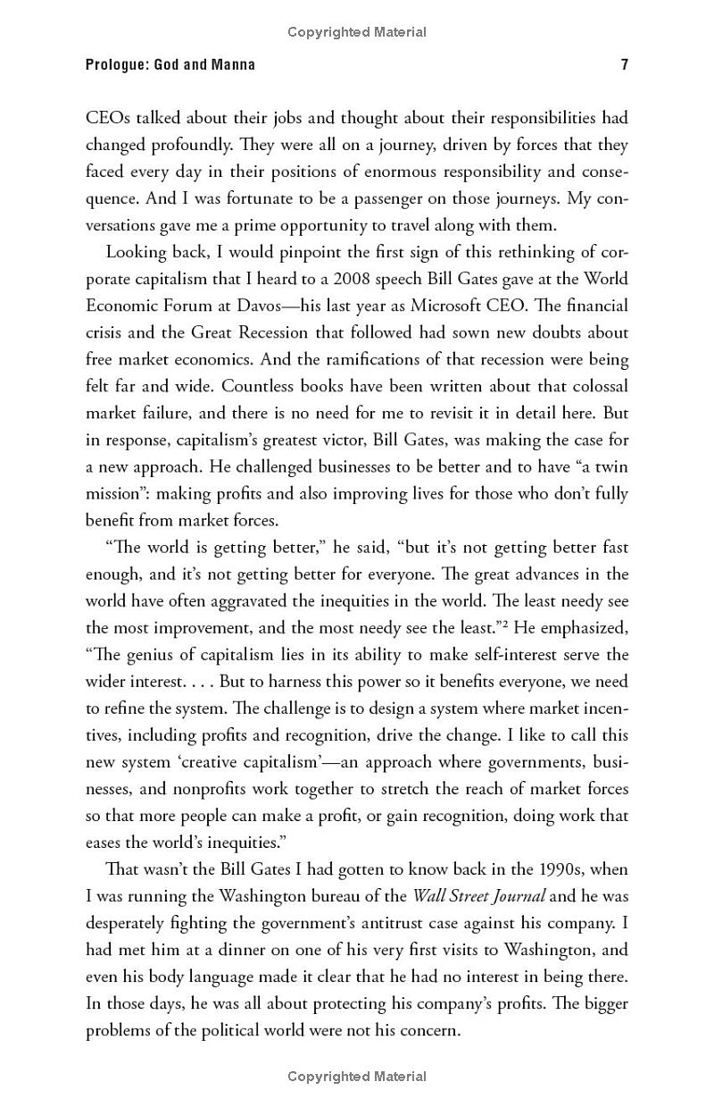 tomorrow's capitalist: my search for the soul of business