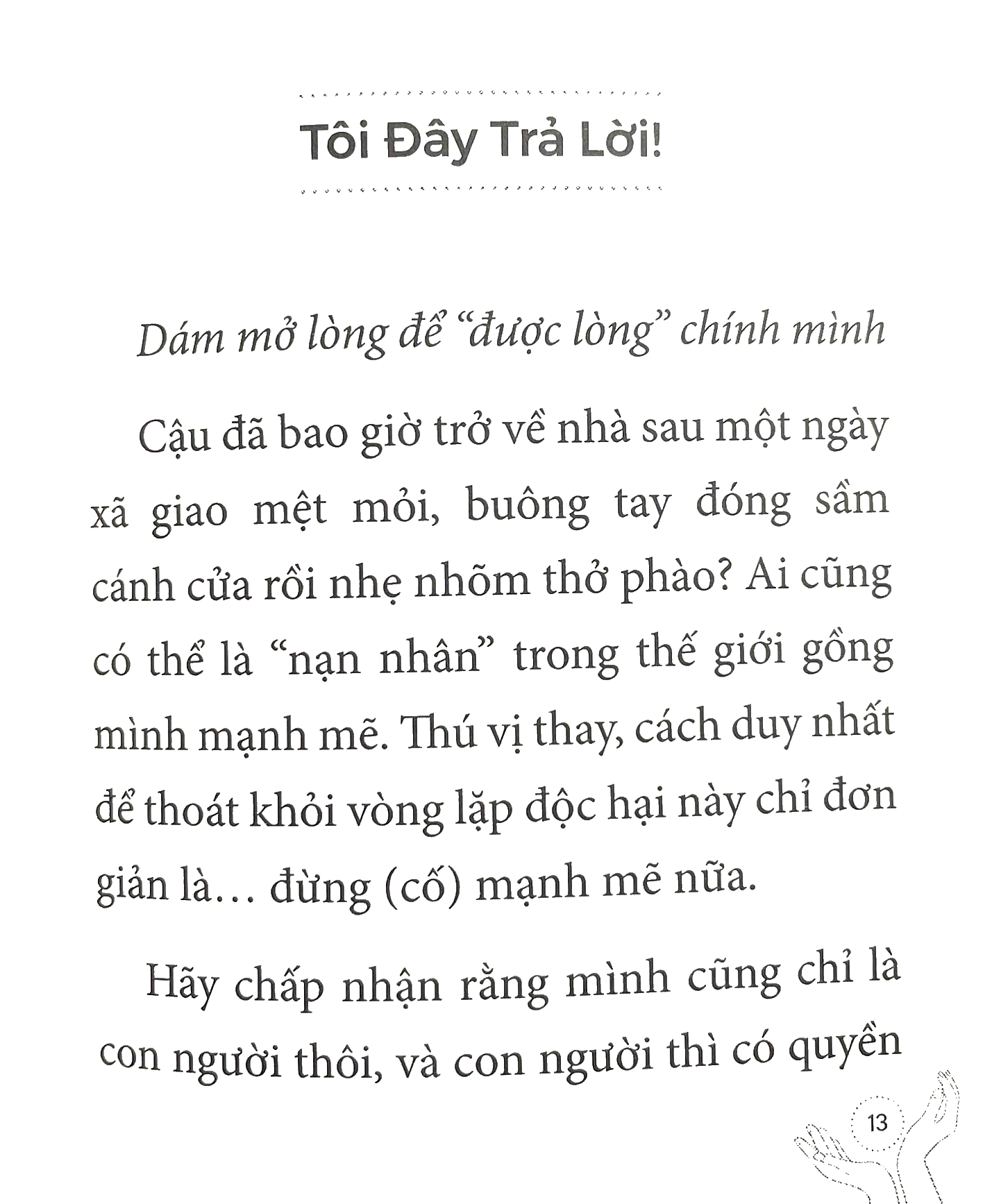 tổn thương hỏi? tôi đây trả lời - bìa cứng
