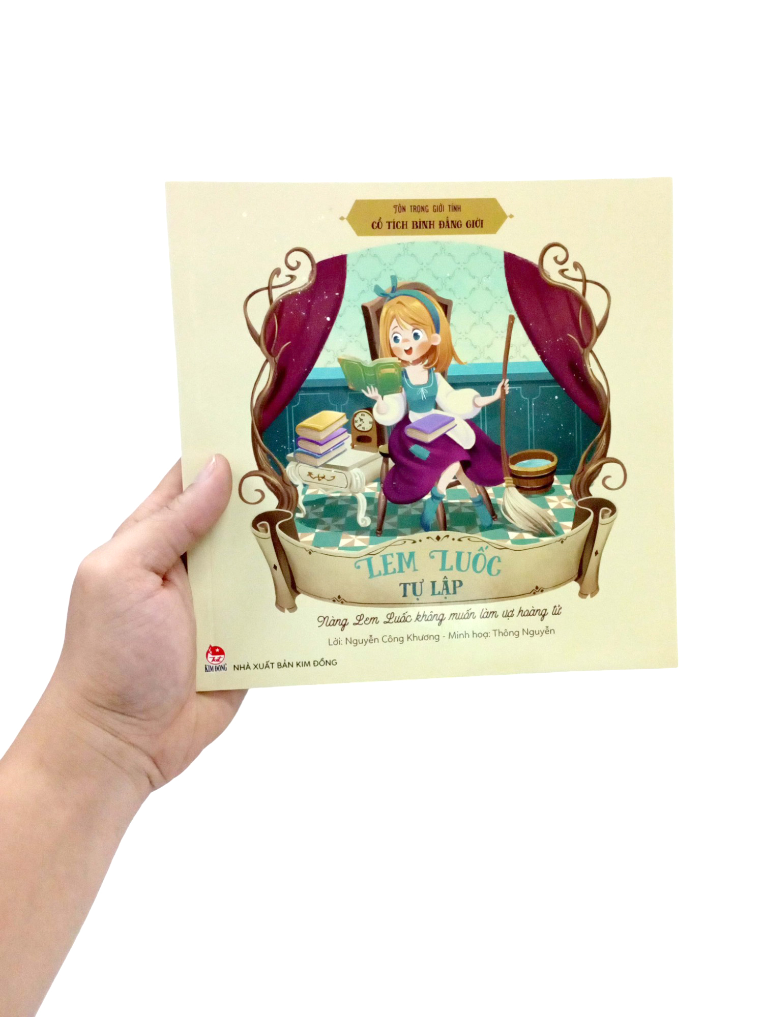 tôn trọng giới tính - cổ tích bình đẳng giới - lem luốc tự lập - nàng lem luốc không muốn làm vợ hoàng tử