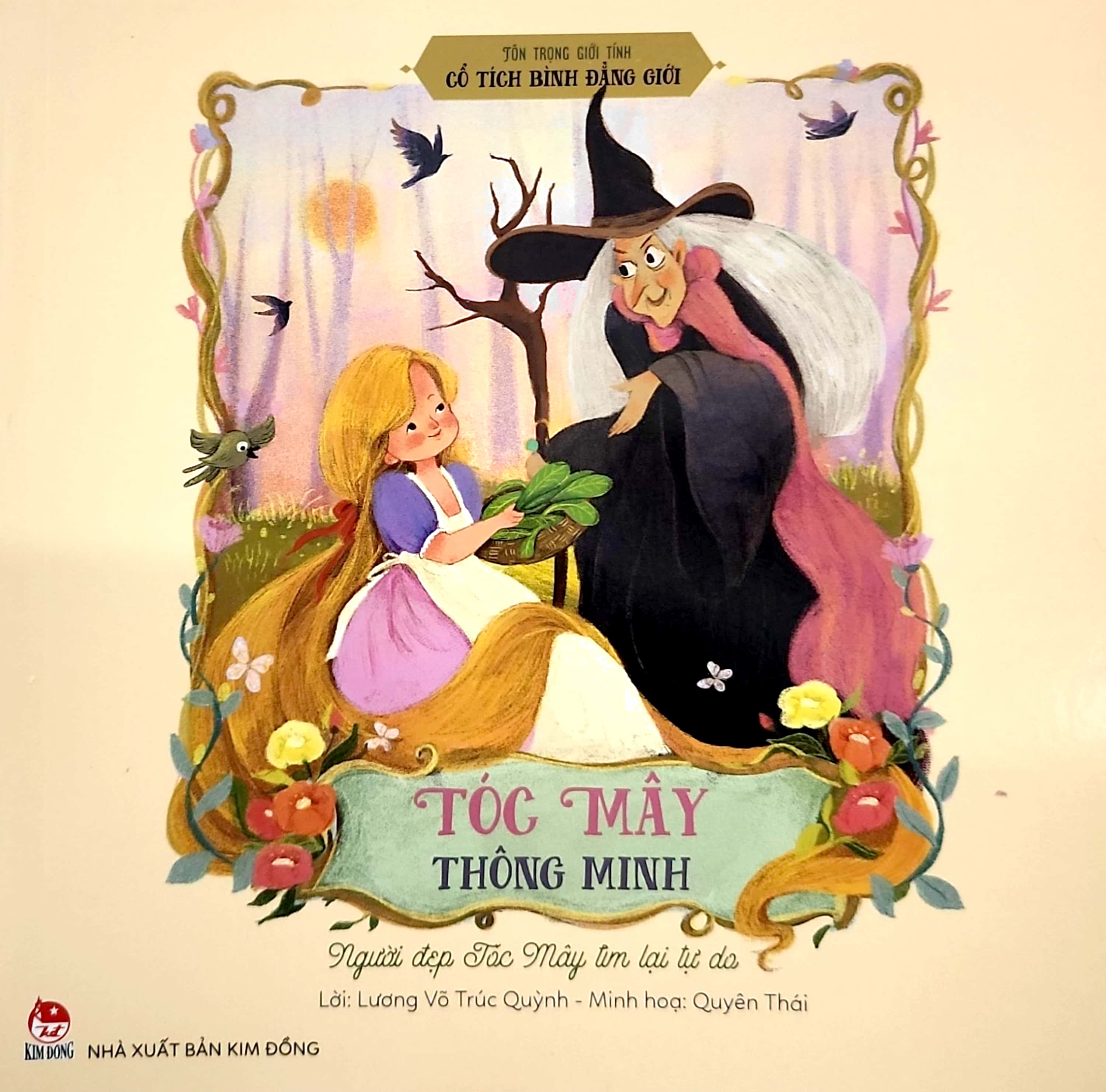 tôn trọng giới tính - cổ tích bình đẳng giới - tóc mây thông minh - người đẹp tóc mây tìm lại tự do