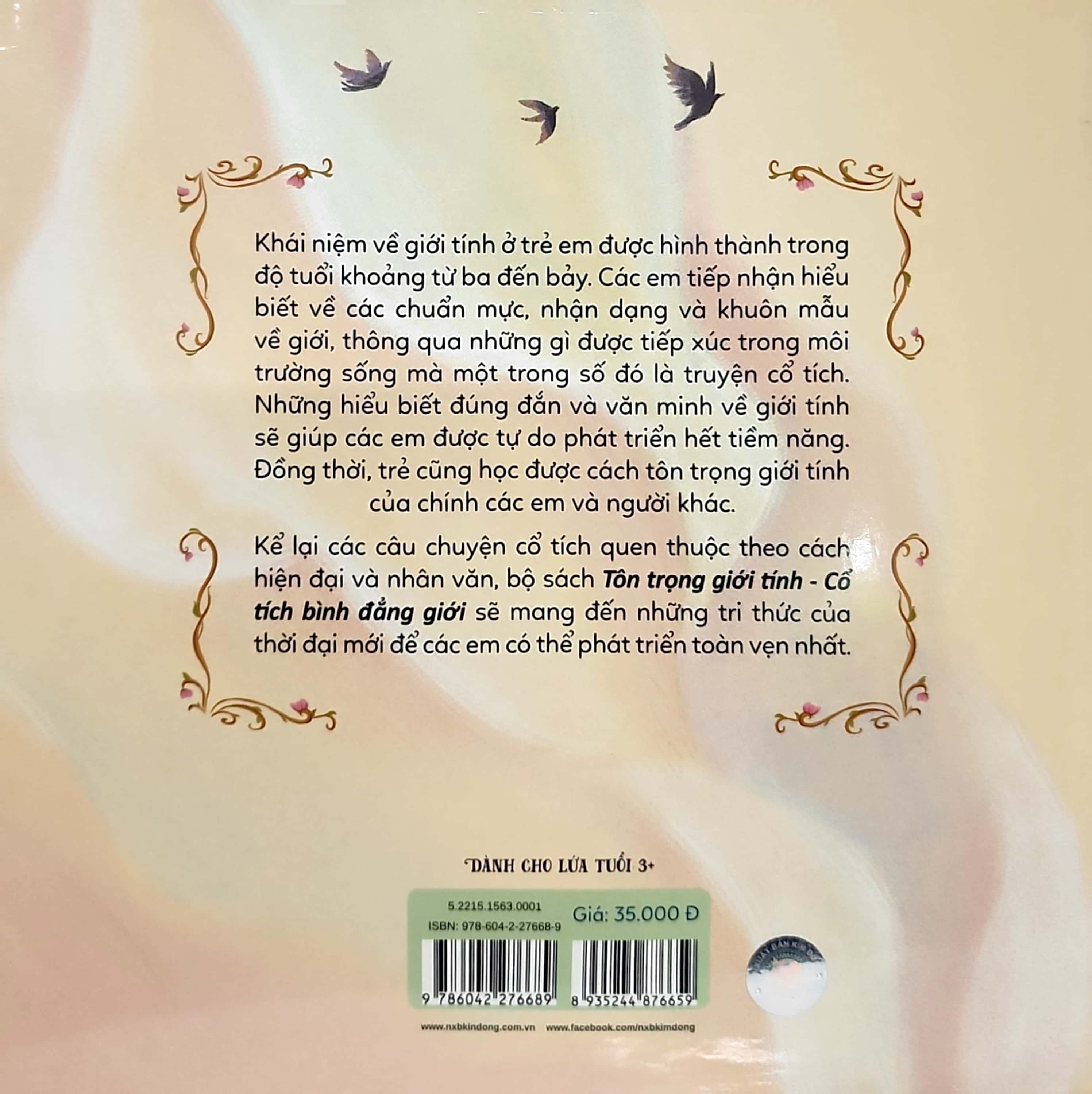 tôn trọng giới tính - cổ tích bình đẳng giới - tóc mây thông minh - người đẹp tóc mây tìm lại tự do