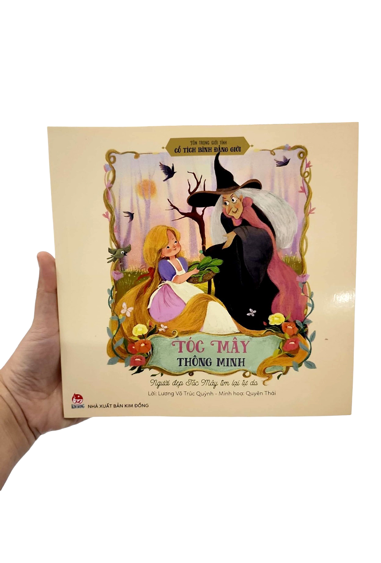 tôn trọng giới tính - cổ tích bình đẳng giới - tóc mây thông minh - người đẹp tóc mây tìm lại tự do