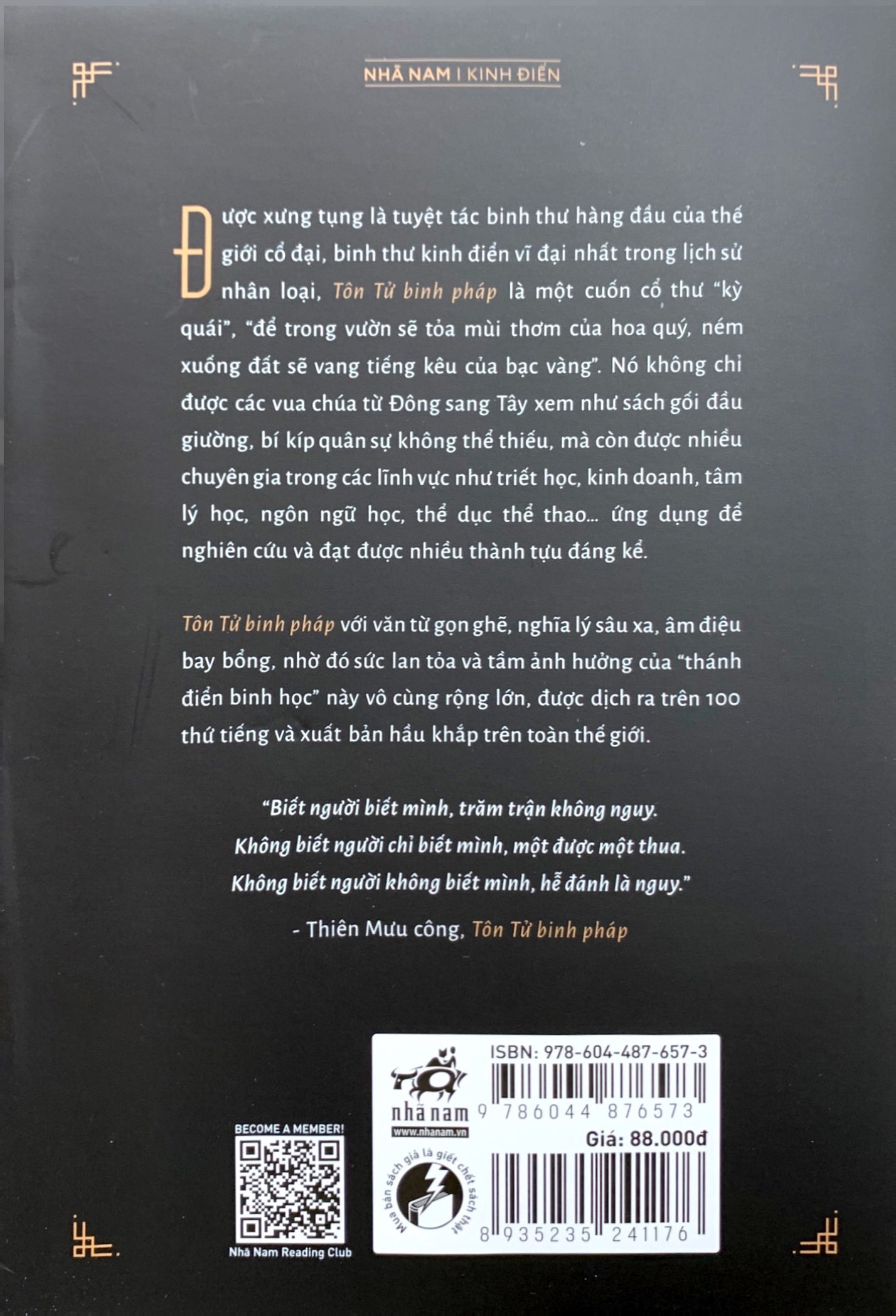 tôn tử binh pháp (tái bản 2024)